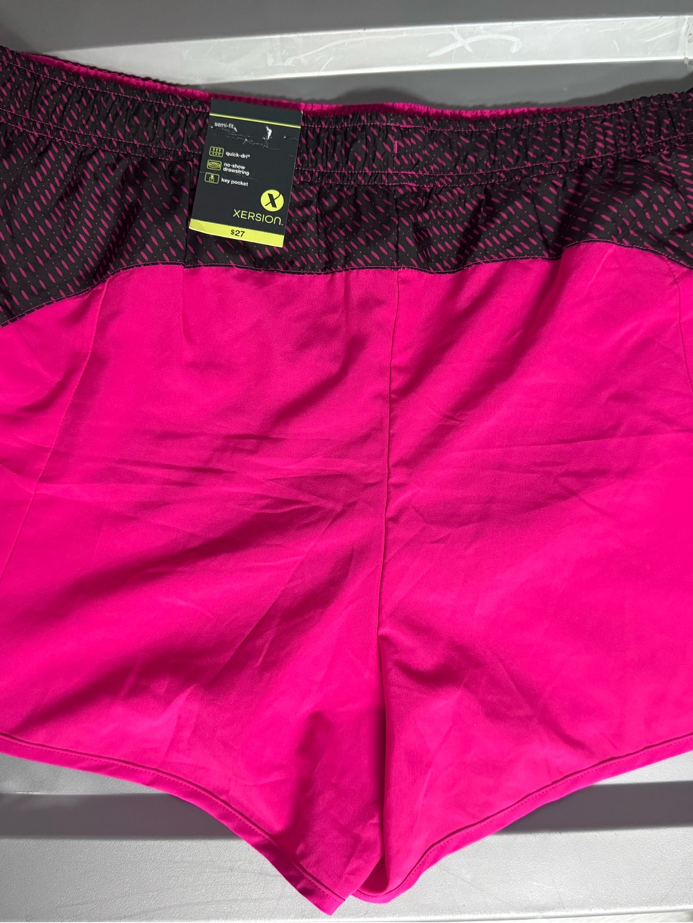 Xersion Neon Berry Running Shorts Womens XXL Quick-Dri NWT